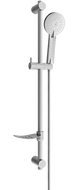 Mexen DF40 verschiebbare Duschgarnitur, gebürstetes Gun Gray - 785404582-66