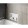 Mexen X-Wall-R inbouwplank met flens 60 x 30 cm, wit - 1920603010