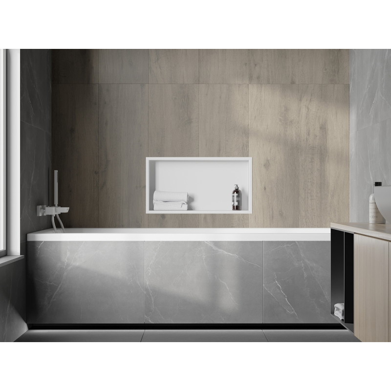 Mexen X-Wall-R Nischenregal mit Verkleidung 60 x 30 cm, weiß - 1920603010