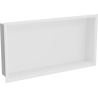 Mexen X-Wall-R inbouwplank met flens 60 x 30 cm, wit - 1920603010