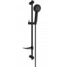 Mexen DF40 verstellbares schwarzes Duschset - 785404582-70