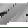 Mexen Lunar-B Duschkabine schwenkbar links 100 x 100 cm, transparent, gebürstet gun gray - 832-100-100-66-00-L