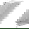 Mexen Lunar-B Duschkabine rechts öffnend 70 x 70 cm, transparent, gebürstetes Gun Gray - 832-070-070-66-00-P