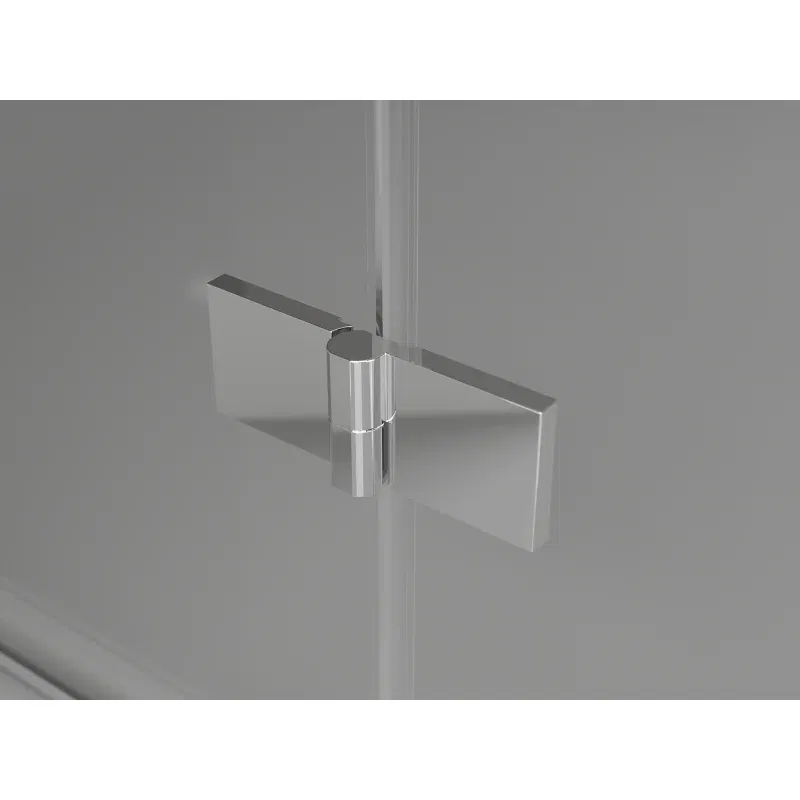 Mexen Mist-H Duo cabine de douche pivotante 105 x 105 cm, transparent, chrome - 8A5-105L-105P-01-00