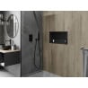 Mexen X-Wall-R nisplank met kraag 60 x 30 cm, zwart - 1970603010