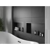 Mexen X-Wall-R nisplank met kraag 60 x 30 cm, zwart - 1970603010