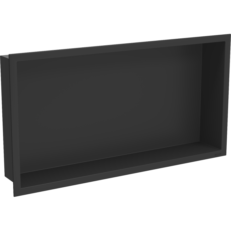 Mexen X-Wall-R Nischenregal mit Flansch 60 x 30 cm, schwarz - 1970603010
