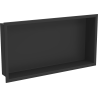 Mexen X-Wall-R półka wnękowa z kołnierzem 60 x 30 cm, czarna - 1970603010