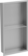 Mexen X-Wall-R nis niche plank met flens en plank 60 x 30 cm, inox - 1910603010S