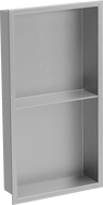Mexen X-Wall-R soonurk riiul koos äärise ja riiuliga 60 x 30 cm, inox - 1910603010S