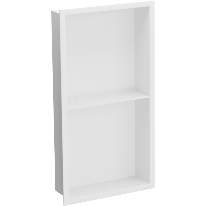 Mexen X-Wall-R estante de nicho con borde y estante de 60 x 30 cm, blanco - 1920603010S