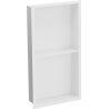 Mexen X-Wall-R nischhylla med fläns och hylla 60 x 30 cm, vit - 1920603010S