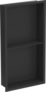 Mexen X-Wall-R inbouwplank met flens en plank 60 x 30 cm, zwart - 1970603010S