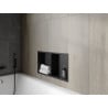 Mexen X-Wall-R Nischenregal mit Rahmen und Regal 60 x 30 cm, schwarz - 1970603010S