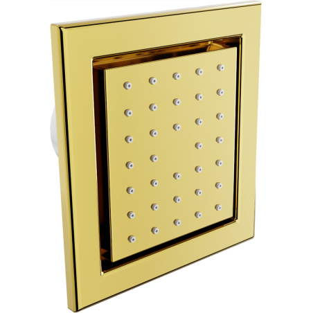 Mexen Cube boquilla lateral empotrada, dorada - 79365-50
