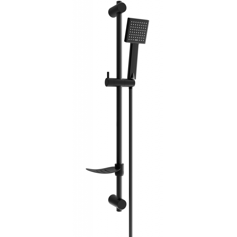 Mexen DF45 svart justerbart duschset - 785454582-70