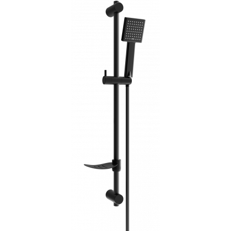 Mexen DF45 schwarzes Duschset, verschiebbar - 785454582-70