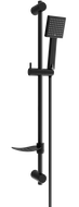 Mexen DF45 schwarzes Duschset, verschiebbar - 785454582-70