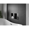 Mexen X-Wall-R estante empotrado con borde y balda de 60 x 30 cm, negro - 1970603010S