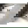 Mexen X-Wall-R wandplank met flens 75 x 30 cm, inox - 1910753010