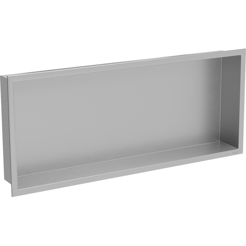 Mexen X-Wall-R nis vak plank met kraag 75 x 30 cm, inox - 1910753010
