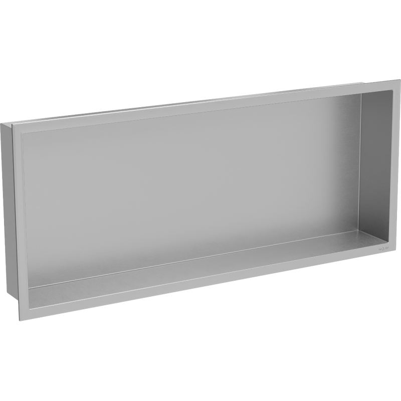 Mexen X-Wall-R Nischenablage mit Flansch 75 x 30 cm, Inox - 1910753010