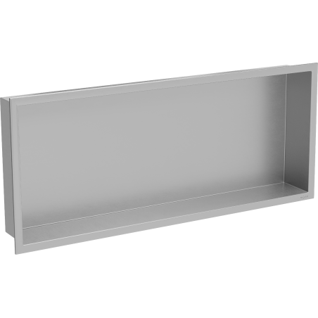 Mexen X-Wall-R nis vak plank met kraag 75 x 30 cm, inox - 1910753010