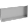 Mexen X-Wall-R nis vak plank met kraag 75 x 30 cm, inox - 1910753010