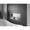 Mexen X-Wall-R nis vak plank met kraag 75 x 30 cm, inox - 1910753010
