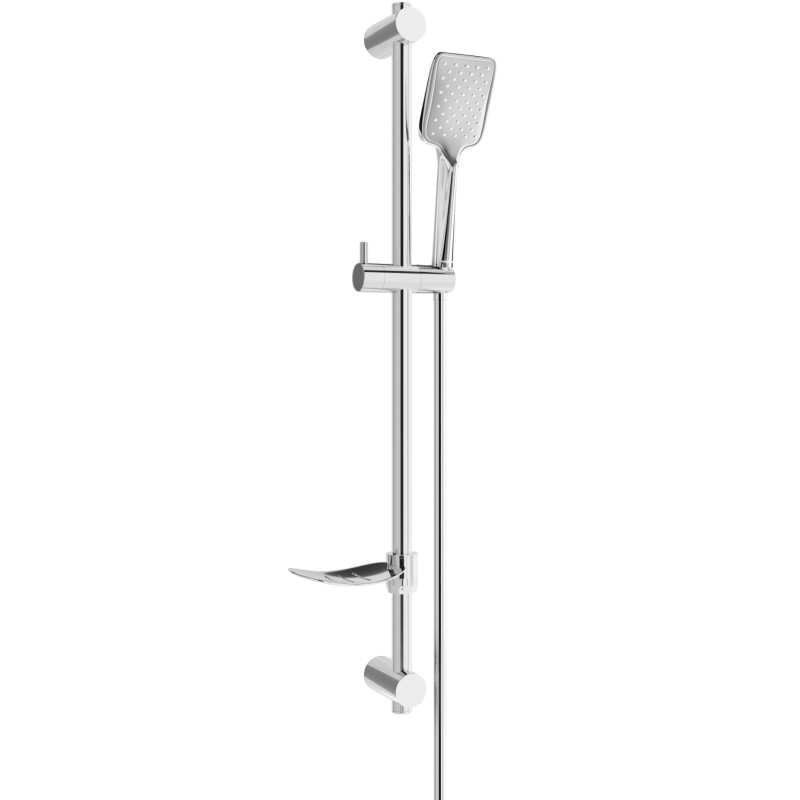 Mexen DF62 sliding shower set, chrome - 785624582-00