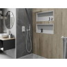 Mexen X-Wall-R estante empotrado con reborde 75 x 30 cm, blanco - 1920753010