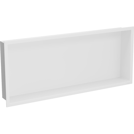 Mexen X-Wall-R nischhylla med krage 75 x 30 cm, vit - 1920753010