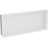 Mexen X-Wall-R nišna polica s obrubom 75 x 30 cm, bijela - 1920753010