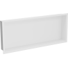 Mexen X-Wall-R półka wnękowa z kołnierzem 75 x 30 cm, biała - 1920753010