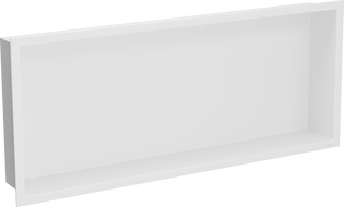 Mexen X-Wall-R półka wnękowa z kołnierzem 75 x 30 cm, biała - 1920753010