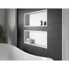 Mexen X-Wall-R Nischenregal mit Rand 75 x 30 cm, weiß - 1920753010