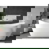 Mexen X-Wall-R nisplank met kraag 75 x 30 cm, wit - 1920753010