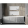 Mexen X-Wall-R estante empotrado con reborde 75 x 30 cm, blanco - 1920753010