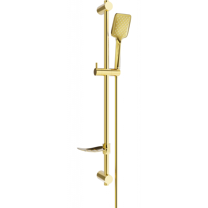 Mexen DF62 gouden schuifbare doucheset - 785624582-50