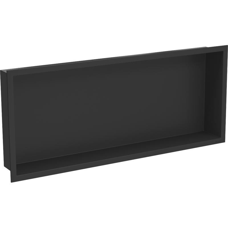 Mexen X-Wall-R nis rek met flens 75 x 30 cm, zwart - 1970753010