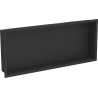 Mexen X-Wall-R inbouwplank met flens 75 x 30 cm, zwart - 1970753010