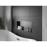 Mexen X-Wall-R nis rek met flens 75 x 30 cm, zwart - 1970753010