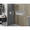 Mexen X-Wall-R étagère encastrée avec rebord 90 x 30 cm, blanche - 1920903010