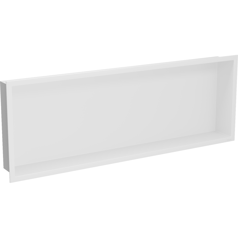 Mexen X-Wall-R étagère encastrée avec collerette 90 x 30 cm, blanche - 1920903010