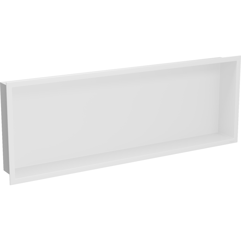 Mexen X-Wall-R recessed shelf with flange 90 x 30 cm, white - 1920903010