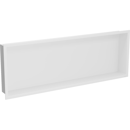 Mexen X-Wall-R étagère encastrée avec rebord 90 x 30 cm, blanche - 1920903010