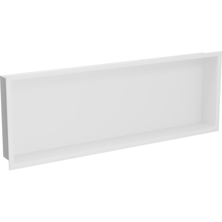 Mexen X-Wall-R syvennyshylly, jossa kaulus, 90 x 30 cm, valkoinen - 1920903010