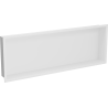 Mexen X-Wall-R prateleira embutida com flange 90 x 30 cm, branca - 1920903010