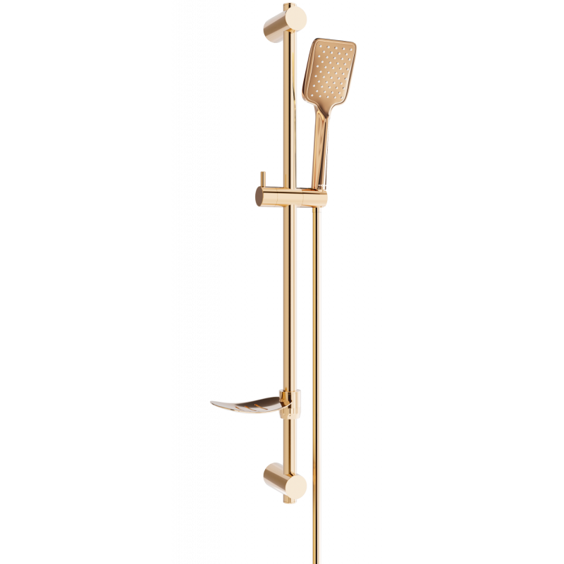 Mexen DF62 conjunto de ducha deslizante, oro rosa - 785624582-60