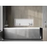 Mexen X-Wall-R nisplank met flens 90 x 30 cm, wit - 1920903010